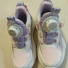 巴布豆童鞋秋季软底百搭儿童跑鞋女童低帮运动鞋101553097糖果紫/白31 实拍图