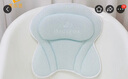芙乐思天丝防滑靠枕奥地利进口木浆纤维环保地垫浴室淋浴泡澡靠背垫 天空蓝 天丝浴缸枕 实拍图