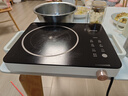 美的（Midea）电磁炉电陶炉电池炉2200W大功率猛火围炉煮茶烧水炒菜 电磁灶煮茶器双环控火不挑锅国家补贴HW2210 实拍图