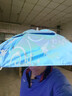 佳钓尼（JIADIAONI）伞帽头戴式小雨伞钓鱼伞帽子遮阳防晒防雨 0.9米雪花双层伞帽  实拍图