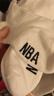 NBA中筒篮球休闲跑步运动袜男女儿童大童学生秋冬加厚毛圈棉袜4双 实拍图