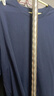 京东京造【已售300w件】短袖t恤男衣服秋季男士打底外穿 黑色 2XL 实拍图