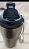 京东京造保温杯 咖啡杯男女便携随行水杯实用杯子 银灰色360ml 实拍图