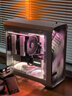 分形工艺（Fractal Design）Torrent Compact FD机箱中塔短身格栅前面板2*18cm风扇风冷散热EATX主板360水冷330显卡台式主电脑 Torrent C 白色玻璃RGB 实拍图