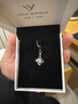 唯一（Winy）四叶草999纯银项链女生2025新款生日礼物送朋友老婆吊坠首饰银饰 实拍图