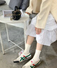 Onitsuka Tiger 鬼塚虎鞋复古男女同款情侣鞋轻便帆布鞋舒适休闲鞋一脚蹬鞋/系带 1183C102-201 皮质 37.5 /5 实拍图