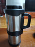 哈尔斯保温壶户外不锈钢保温杯大号大容量外出便携水杯车载旅行水壶 本色2L 【赠肩带+茶漏】 实拍图