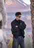 NSFG 美式飞行夹克外套秋季男bomber冬季棉服正肩工装短款加厚棒球服 黑色 【棉服款】 XL （145-165斤） 实拍图