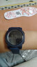 时刻美（skmei）多功能青少年学生手表手环防水防摔运动夜光电子表1257蓝色 实拍图