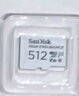 闪迪（SanDisk）512GB TF（MicroSD）4K内存卡 行车记录仪 监控摄像头专用 40,000小时录制 重复读写高耐用存储卡 实拍图