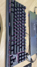 CHERRY樱桃 MX1.1黑曜极光 机械键盘 游戏键盘 悬浮式无钢结构 87键有线键盘 RGB灯效  黑色 红轴 实拍图