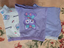 浪莎女童内裤儿童4条装棉质抑菌平角裤小中大童学生女孩公主范短裤衩 彩虹粉象 4条 170 建议体重80-90斤 实拍图