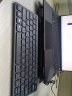 逸祺有线键盘迷你小型小尺寸mini便携式笔记本手提电脑外接小键盘台式外置办公打字USB超薄巧克力键盘 黑色键盘 实拍图