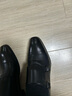 【发顺丰空运】上顿丹尼孟克鞋搭扣僧侣商务正装皮鞋男士真皮英伦套脚头层牛皮大码小码隐形内增高结婚鞋 黑色 40 实拍图