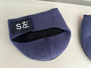 医用足跟鞋垫脚后跟保护套骨刺跟腱炎缓解疼痛专用久站不累脚神器防痛专用脚透气孔套脚保暖凝胶防裂保护套 蓝色一双（有字带孔） 小码（34-38码） 实拍图