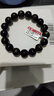 玉致新年礼物天然金曜石手串猫眼黑曜石手链带证书男女寓意补水带证书 双金眼款-12mm珠径（标准男款） 实拍图