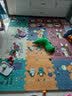 曼龙【限时5折】宝宝爬行垫婴儿拼接儿童地垫XPE环保爬爬垫加厚家用 丛林舞会+飞天小狗2CM厚【12片装】 实拍图