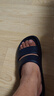 制三中国台湾进口拖鞋足弓支撑室内厚底扁平足矫正防滑凉拖男女居家 深海蓝 42 正常码/鞋长约28.5cm 实拍图
