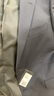 雅戈尔（YOUNGOR）西服男士050款上衣秋冬青年男套西上衣羊毛面料经典西服 藏青 L 175/100A 实拍图