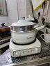 美的（Midea）电煮锅 电蒸锅 电炒锅 电热锅 2.6L分体式 小型1-2人学生宿舍多功能锅 泡面锅 XZC2061 配蒸笼 实拍图