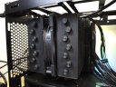 ID-COOLING（酷凛）双塔式电脑CPU风冷散热器 7热管  黑色12CM风扇  适用LGA1200/1700 AM4/5 SE-207-XT SLIM 实拍图