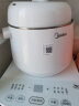 美的（Midea）电炖锅 燕窝炖盅煮粥隔水炖 0.8L 陶瓷内胆煲汤养生BB煲 智能预约 WBZS0801F 以旧换新 实拍图