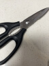 张小泉流线几何·岚影家用不锈钢厨房剪刀(黑色) J200011 晒单实拍图