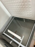 美的（Midea）271升 双温展示柜商用家用囤货冰柜 大容量冷藏冷冻冷柜 可移动双门玻璃卧式保鲜冰箱BCD-271VMQ  晒单实拍图