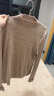 深呼吸DEEP BREATH女装可机洗纯羊毛打底针织衫女A300962 燕麦 【1-6码预售11.24发】 M (3) 实拍图