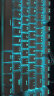 惠普（HP）GK200机械键盘有线办公游戏键盘 20种背光灯效 87键电竞键盘鼠标套装电脑外设键鼠 皎月白【红轴】冰蓝光 实拍图