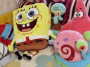 久好海绵宝宝公仔毛绒玩具派大星章鱼哥蟹老板小蜗生日礼物女玩偶女生 海绵宝宝【50cm】 实拍图