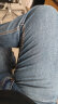 吉普（JEEP）牛仔裤男宽松春夏季男士直筒裤微弹休闲男裤 磨白蓝色 33  晒单实拍图