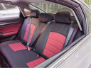 车加馨福特蒙迪欧锐界福克斯领睿福睿斯探险者途睿欧专用座套全包座椅垫 黑色红边/福特系列专用 超纤皮/整车五座 实拍图