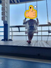尚都比拉春秋法式印花吊带连衣裙气质女神范性感显瘦裙子 杏底花色 XL  实拍图