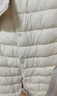 雪中飞羽绒内胆女轻薄羽绒服女短款新款内搭外穿修身 白色 2XL (175) 实拍图