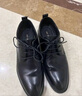 红蜻蜓真皮男鞋秋冬舒适商务休闲皮鞋高级正装德比鞋婚鞋WTA7376黑色40 实拍图