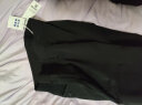 GXG男装 商场同款夏日海风系列黑色工装休闲裤 2022年夏季新款 黑色 180/XL 实拍图