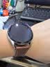 华为手表表带适用于watch4pro 3pro丨gt3 2pro丨buds腕带真皮男士手表表带通用男款 真皮平尾【可可棕】GT3男款-简装 实拍图