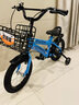 贝琦童（BEIQITONG）儿童自行车单车2-3-4-6-9-10岁男孩童车中大童女孩小孩宝宝脚踏车 高配蓝【高强圈】暴君轮+水壶 12寸适合身高（80-95)CM 实拍图
