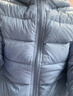 雪中飞童装儿童轻薄羽绒服男童新款中大童女童薄款外套冬 深雾蓝 160 实拍图
