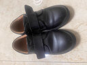 斯纳菲男童皮鞋春秋头层牛皮男学生校园黑皮鞋中大童舒适演出鞋黑色30 实拍图
