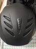 酷峰 专业滑雪头盔雪镜男成人女单板装备雪盔护具保暖滑雪帽儿童套装 炫酷黑 M码（55-58CM） 实拍图
