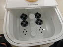 凯诗捷（KASJ）足浴盆自动按摩泡脚桶泡脚盆加热洗脚盆足疗盆送爸妈生日七夕情人节礼物 【T6旗舰款明月白】可拆卸按摩盘 实拍图
