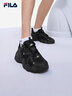 FILA斐乐女鞋轻便舒适运动鞋猫爪家族时尚复古老爹鞋网面鞋日常休闲鞋 【猫爪一代】黑-BK 36.5 实拍图
