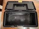 【万人同抢】家用多功能五金收纳箱手提电工工具箱车载维修配件箱 【爆款.黑霸王】13寸加厚 复工爆品 实拍图