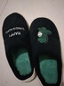 DMPD棉拖鞋男士秋冬季2025新款保暖毛绒家居家厚底防滑月子情侣棉鞋女 黑色【小恐龙】 44-45 适合43-44 实拍图