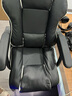 晨淘电脑椅弓形椅家用人体工学休闲电竞椅老板椅书桌办公椅可躺沙发椅 【海绵款+头枕】 黑色白边 实拍图