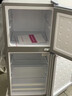 YZR小冰箱家用小型出租屋宿舍双门冷藏冷冻大容量1级节能省电冰箱 148银双门【自动除霜3天1度电】高90cm 实拍图