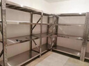 睿德珑货架304不锈钢货架重型置物架拉丝多层家用厨房货架重型加厚货架 主架 200*50*200 304加厚 实拍图