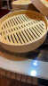 美厨（maxcook）竹蒸笼 蒸笼蒸屉蒸格 商用家用小笼包蒸笼2层1盖30cm MCPJ5770 实拍图